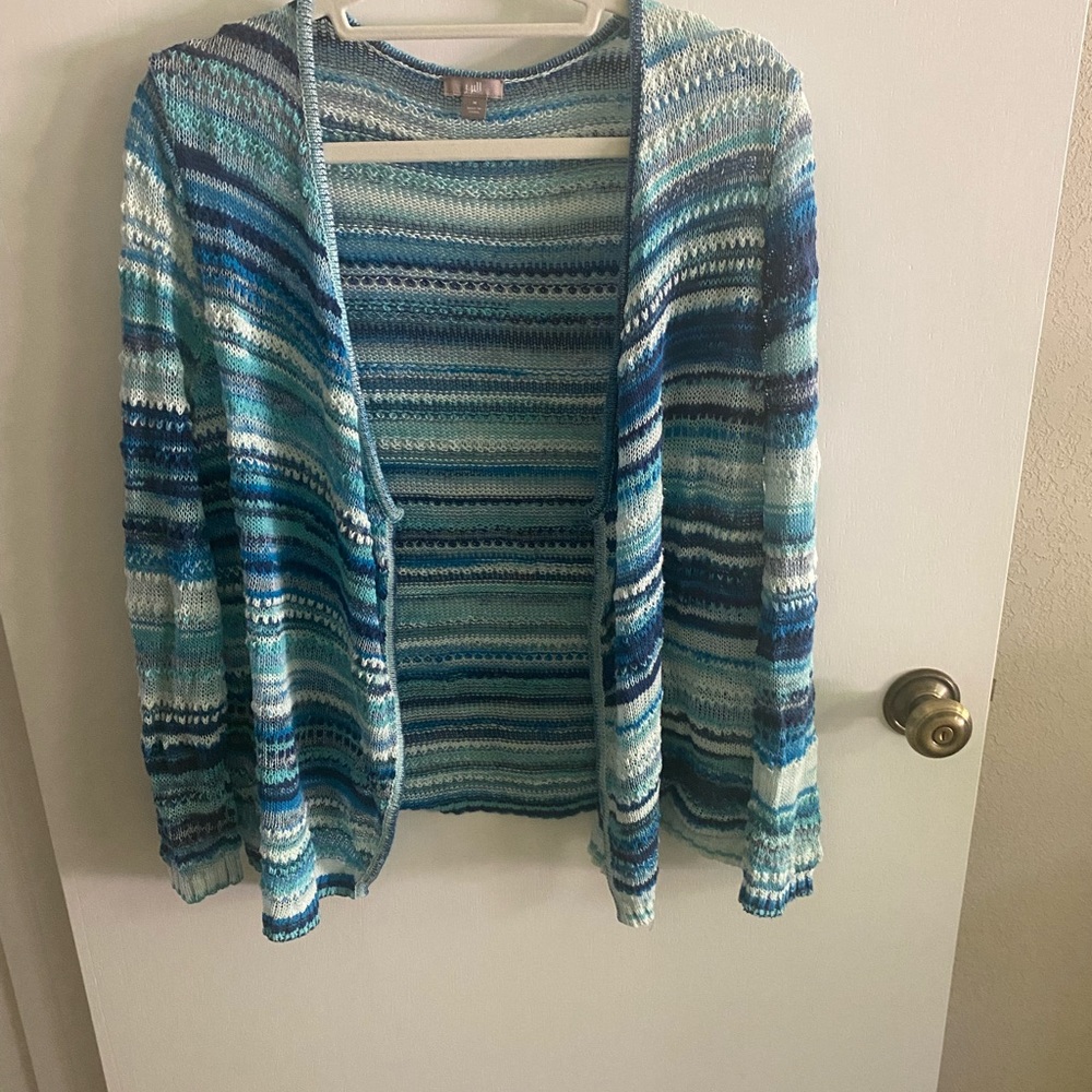 JJill linen and cotton blend sweater, M